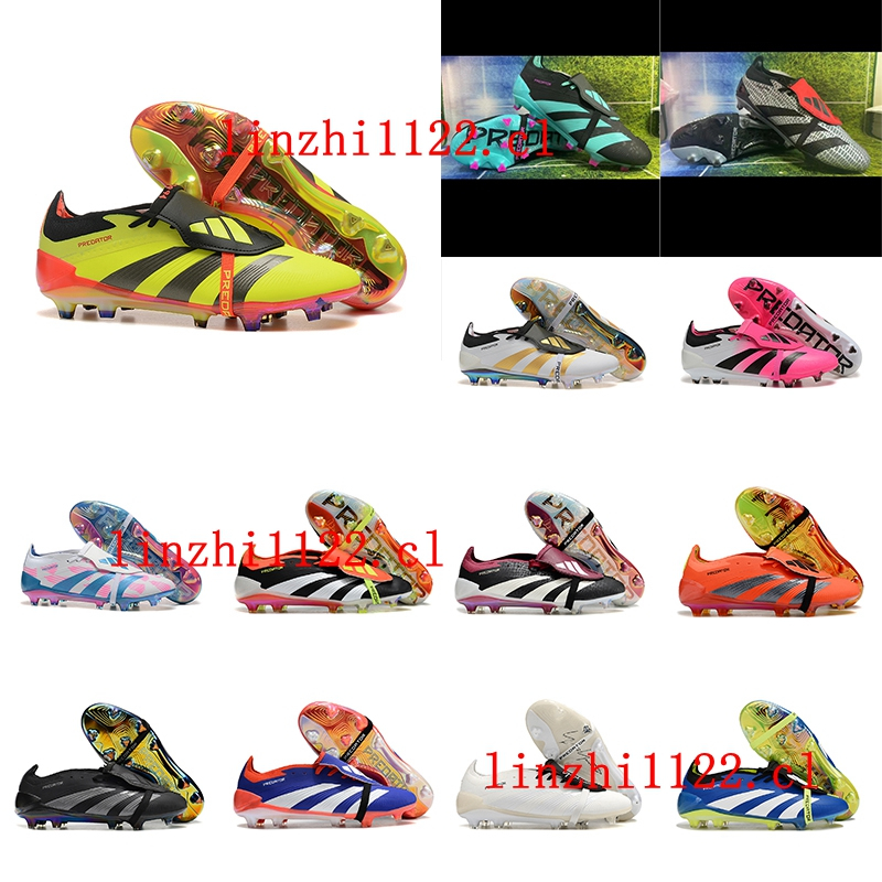 รองเท ้ าฟุตบอลบุรุษรองเท ้ าฟุตบอล PREDATORes ACCURACYes FG BOOTS Firm Ground Cleats เทรนเนอร ์ กลางแจ ้ ง Botas De Futbol