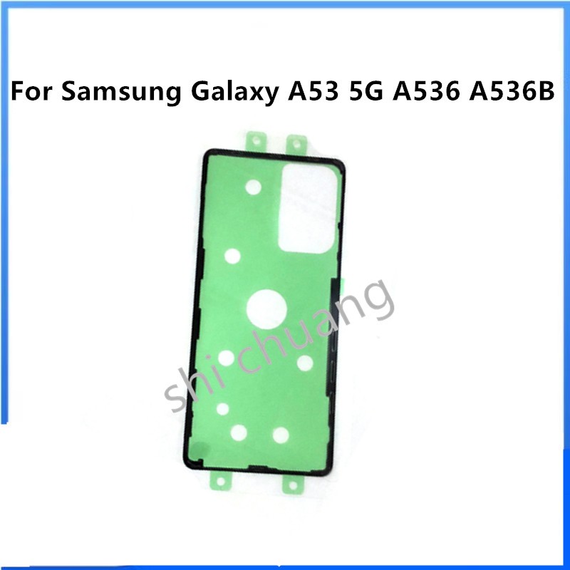 SAMSUNG คุณภาพสูงสําหรับsamsung Galaxy A53 5G A536 A536B 2022 ด้านหลังแบตเตอรี่สติกเกอร์กาวกาวเทป