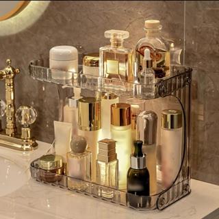 ชั้นวางของพลาสติก ชั้นวางของในห้องน้ำ ชั้นวาง2 ชั้น กล่องเก็…