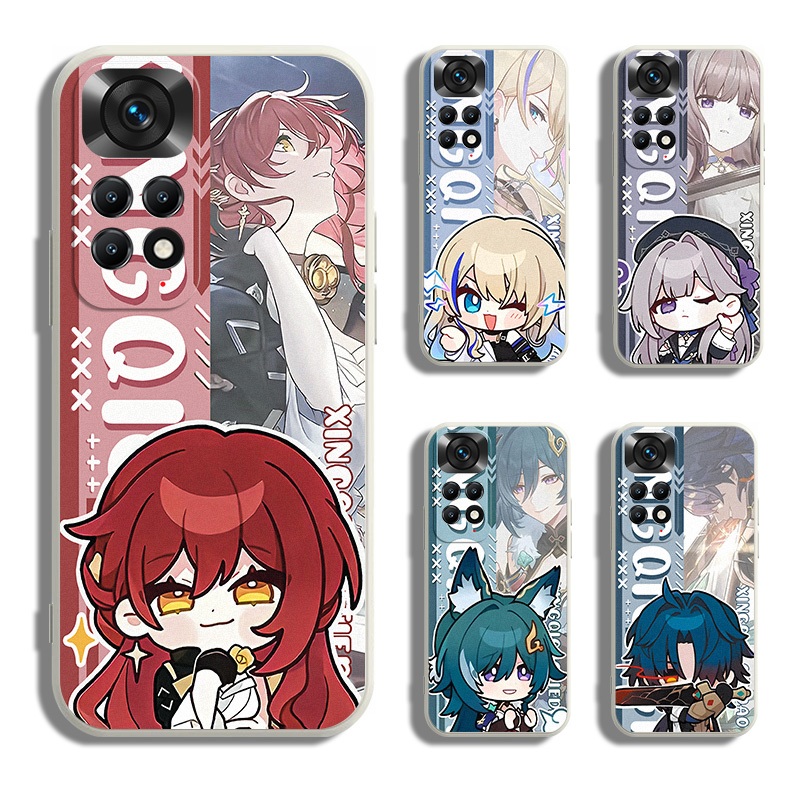 Redmi Note 11 11 11s 9T 9C 10A 9A 9 9s Pro + 4G 5G Honkai: Star Rail Matte Case Soft Cover