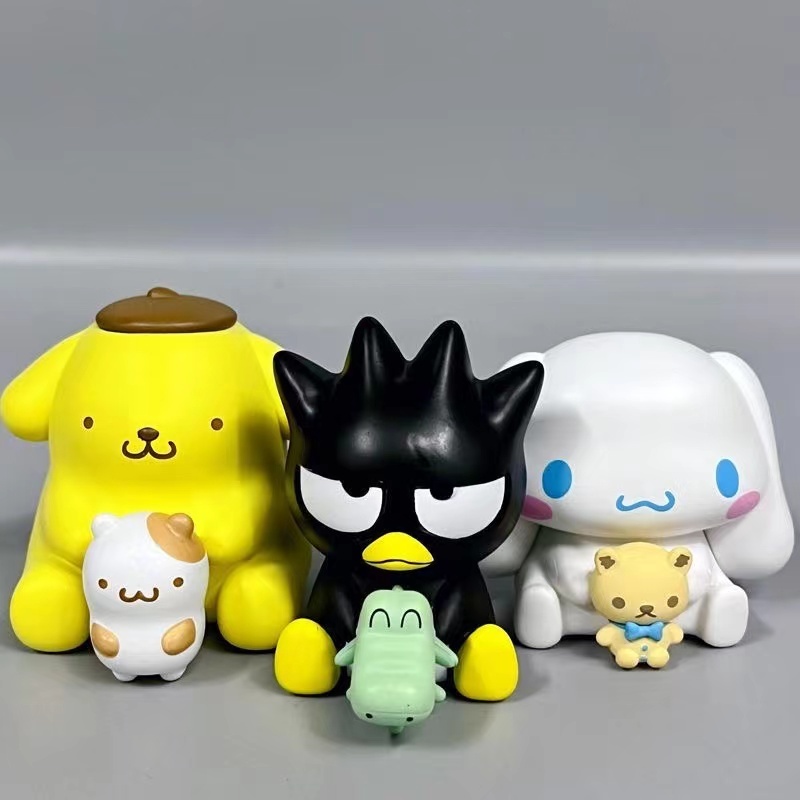 Cinnamon Dog Melody Sanrio และ Friends Series ตุ ๊ กตารูปตกแต ่ งเดสก ์ ท ็ อป