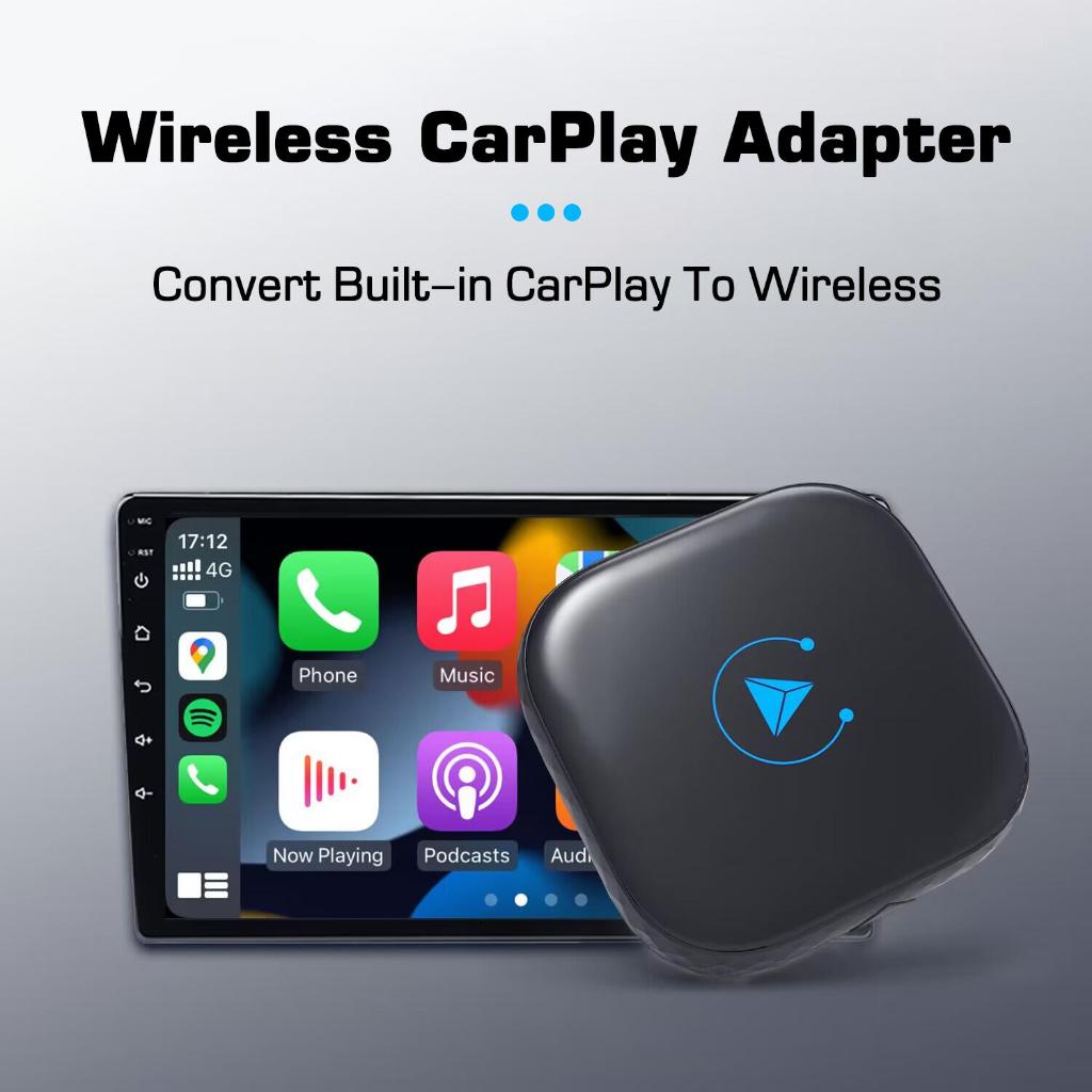 U2 Air Pro อุปกรณ ์ Carplay ไร ้ สาย Carplay แบบมีสายไปยังกล ่ อง AI Carplay ไร ้ สาย