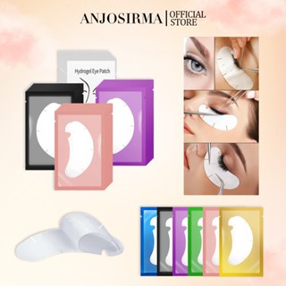 ANJOSIRMA แผ่นกาวติดขนตาปลอม 50 คู่/แพ็ค