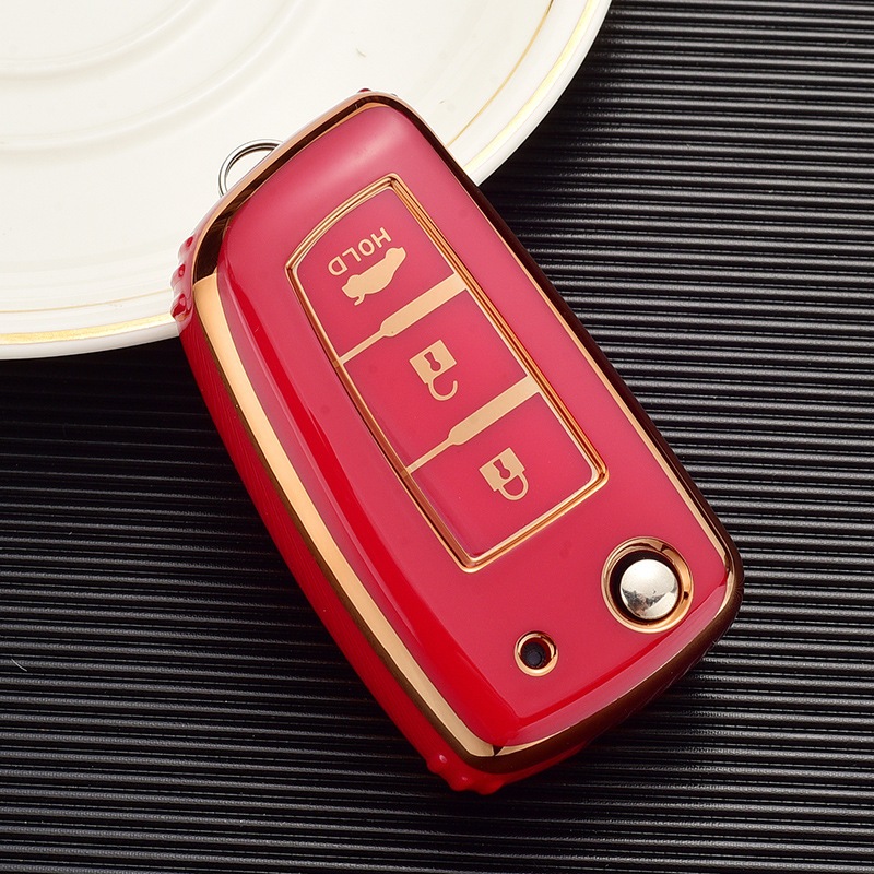 2/3 ปุ ่ มรีโมทสมาร ์ ทกุญแจรถแหวนฝาครอบเคสเชลล ์ ป ้ องกันสําหรับ Nissan X-trail/Juke/Navara/Almera/Grand/livina/Sylphy - รูปที่ 4