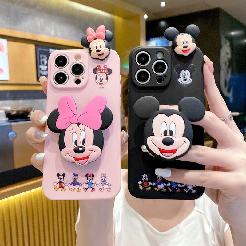 สําหรับRealme 16 11 12 13 14 15 Pro Plus 10T 15T 11X 12X 14X 5Gหมายเหตุ50 C85 C51 C75 C71 C53 Minnieผู้ถือเคสโทรศัพท์นุ่ม