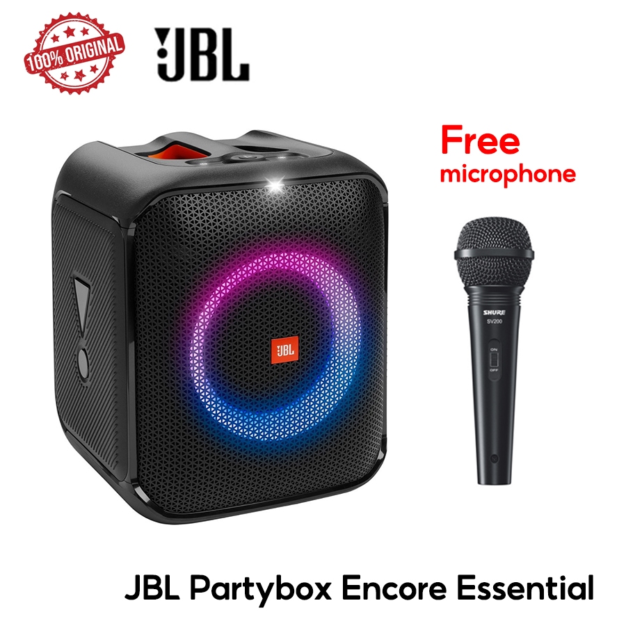 JBL Partybox Encore Essential ลำโพงปาร์ตี้ไร้สายแบบพกพาพร้อมเสียงทรงพลัง 100W