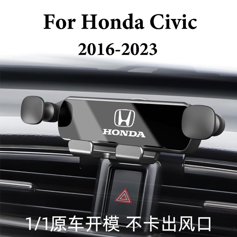 ผู้ถือโทรศัพท์รถยนต์สําหรับhonda New Civic FC FE 2016 - 2022 2023 2024 10th & 11thรถอุปกรณ์เสริมที่กําหนดเองFit Gravityผู้ถือมือถือ