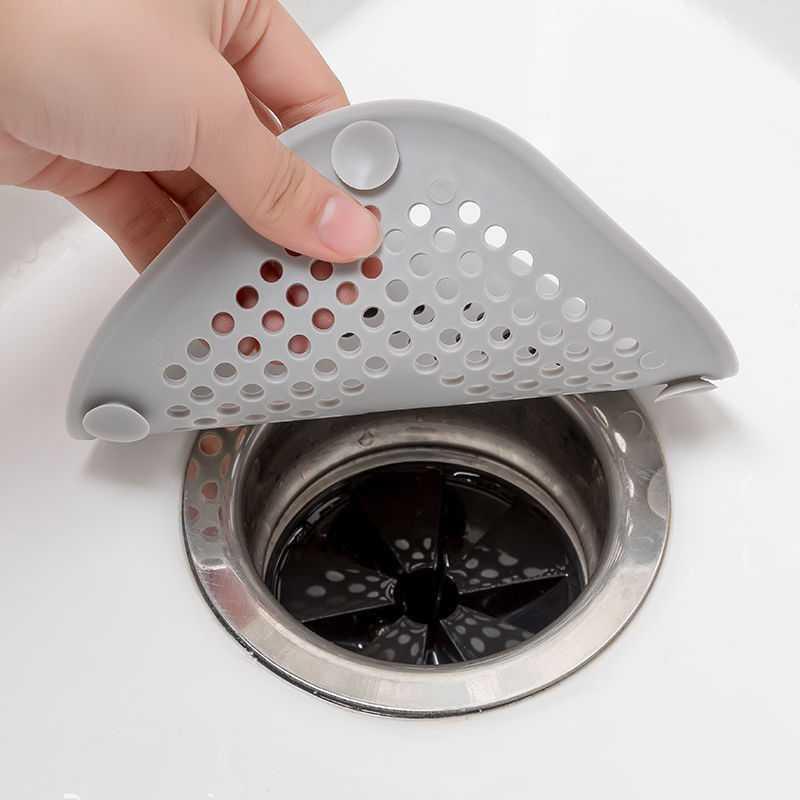 DDhome ซิลิโคนกรองเศษอาหาร ดักเส้นผม กรองระบายน้ำ แก้ท่อตัน ซิลิโคนฝาปิดท่อ