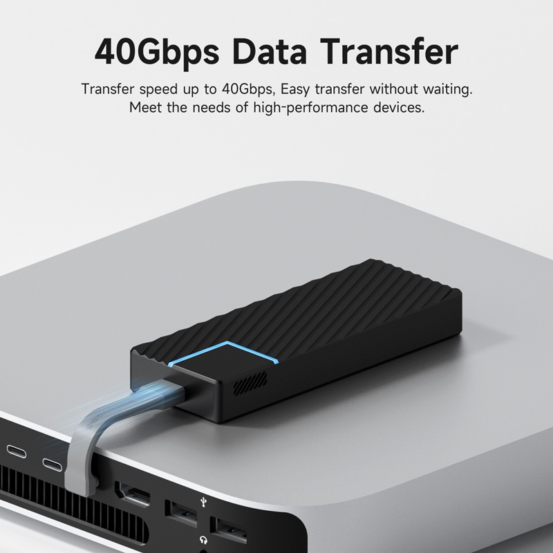 Hagibis สั้นประเภท C ถึง USB C สาย 40Gbps USB4 สายใช้งานร่วมกับ Thunderbolt 4/3 8K60hz PD 240W Fast Charging สําหรับ SSD iPhone 16/15 Pro iPad