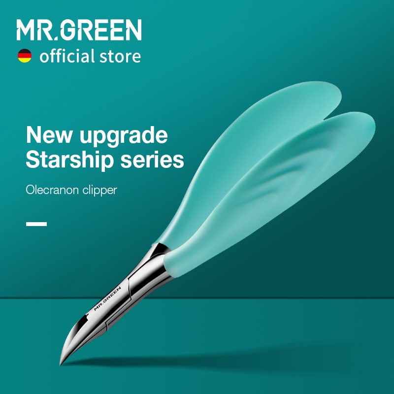 Mr.green Toenail Clippers Professional Pedicure เครื ่ องมือกรรไกรตัดเล ็ บ Ingrown Olecranon เครื ่ องตัดแต ่ งเล ็ บชุดเครื ่ องมือ