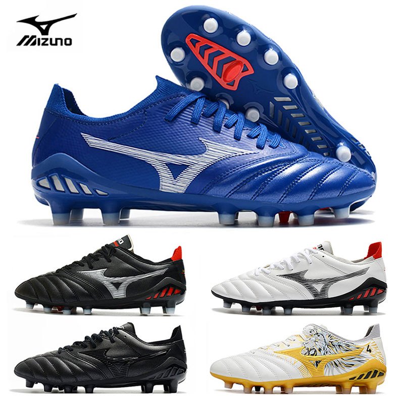 รองเท้าฟุตบอล Mizuno Morelia Neo FG ไซซ์ 39-44 สําหรับผู้ชาย รองเท้าฟุตซอลมืออาชีพรองเท้าผ้าใบผู้ชาย