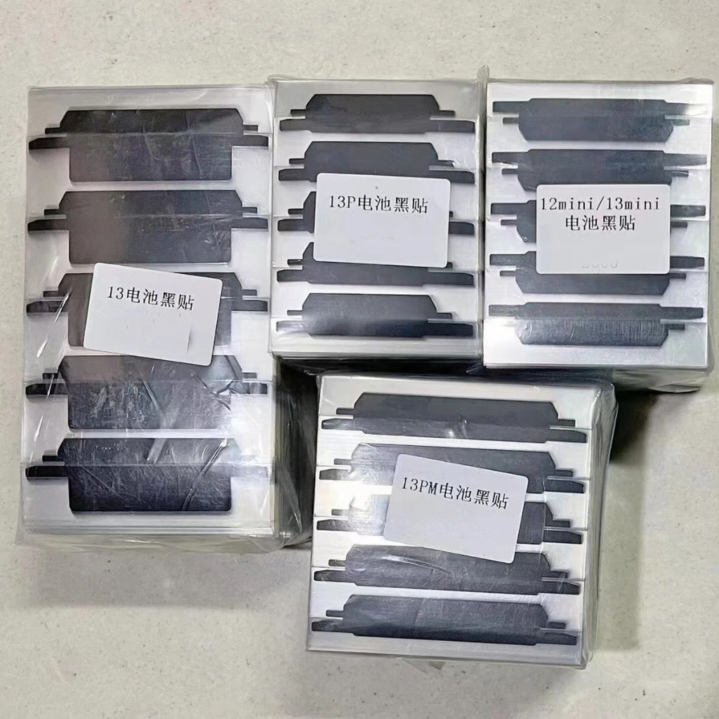 100pcs แบตเตอรี่ฉนวนกันความร้อนกาวสําหรับ iPhone 11 12 13 14 Pro 12Mini X Xs Max Xr 6 7P 5S Flex เทปสติกเกอร์ Bonding Professional
