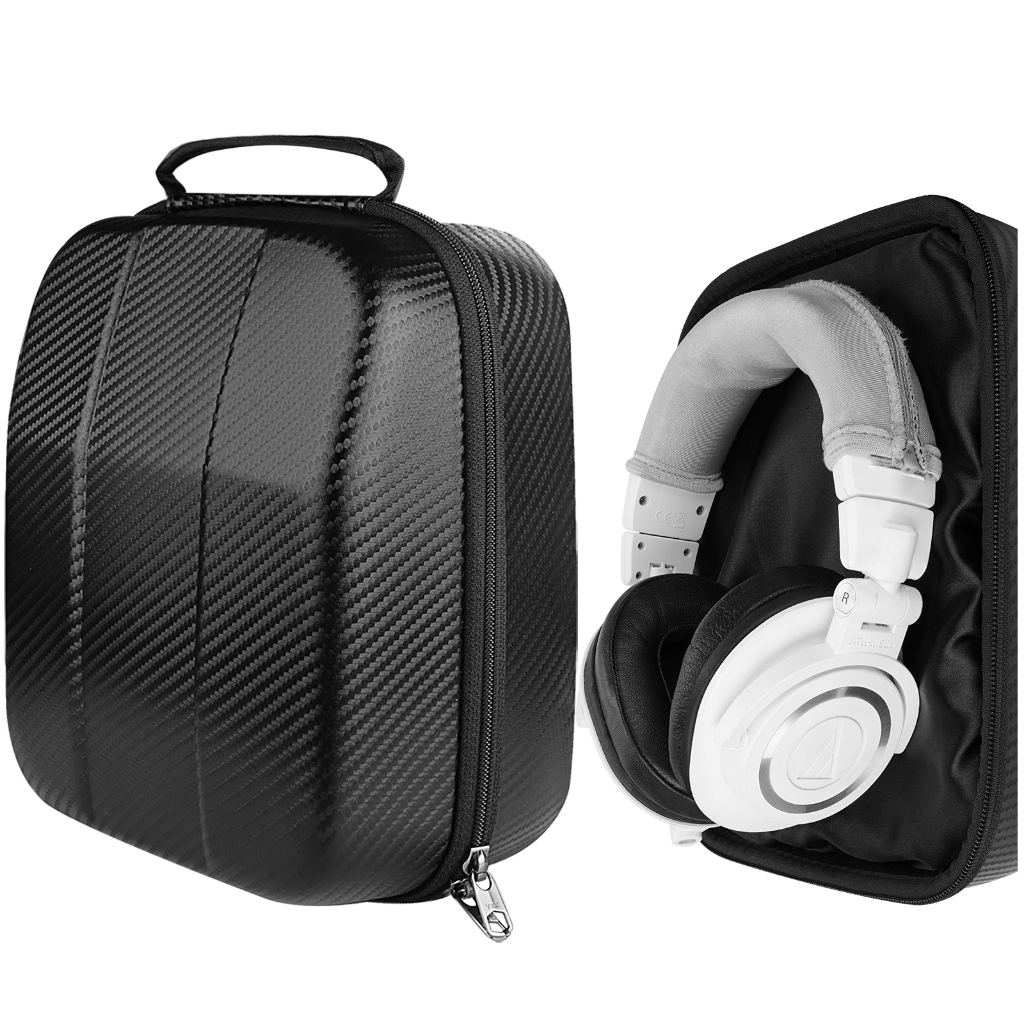 เคสหูฟัง Geekria เข้ากันได้กับ HiFiMAN Shangri-LA jr, Deva-Pro, DEVA ชุดหูฟัง, กระเป๋าแข็งพร้อมที่เก