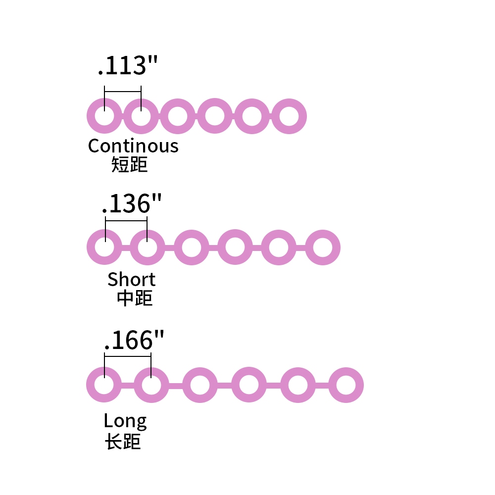 1 ม้วน 15 ฟุต โซ่ต่อ /แบบยาว/แบบสั้น (สี17#-32#)