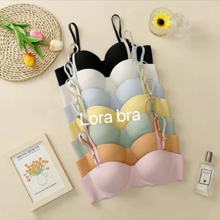 🌸ส่งไวจากไทย🌸 บราเกาะอกไร้โครง สายถอดได้ ดันทรงหนา โฟมรูปมือ เก็บทรงสวย ไร้ขอบ ระบายอากาศ ใส่สบายมาก