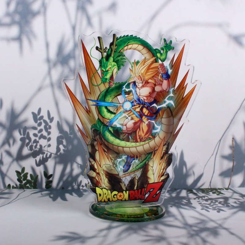 30 สไตล์อะนิเมะ Dragon Ball Z Son Goku Vegeta Kakarotto Super Saiyan Frieza Piccolo Shenron Torankusu อะคริลิค Action Figure ของเล่นตกแต่งโต๊ะ - รูปที่ 7