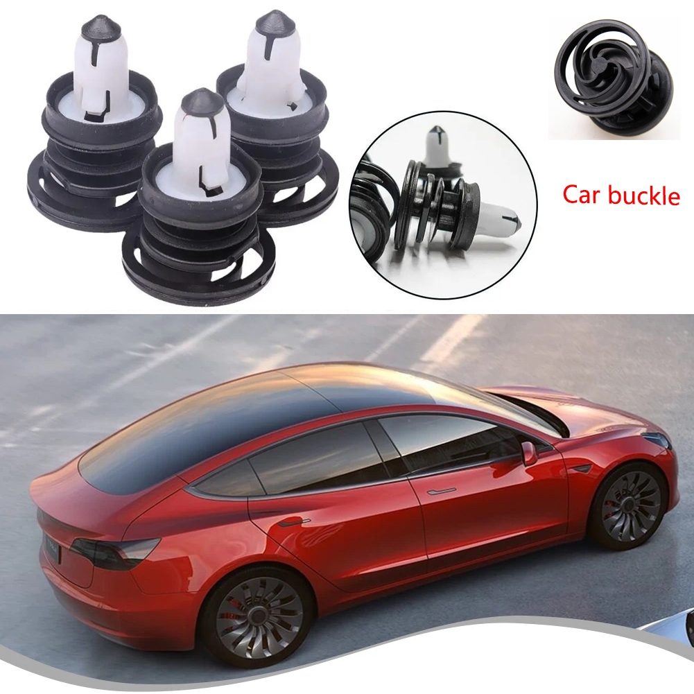 คลิปรถใหม่ FRONT & REAR DOOR TRIM PANEL Clamps สําหรับ TESLA MODEL 3 OE 1135147-00-A & 1135147-S0-B