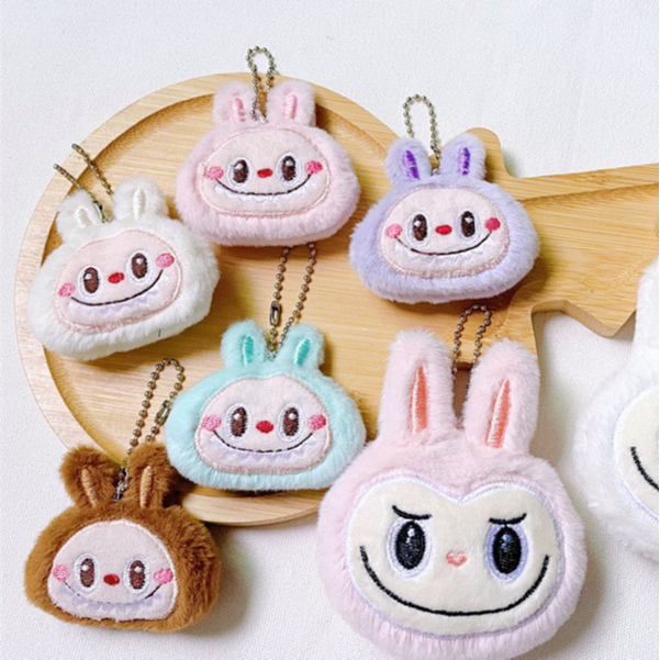 เวอร์ชั่นเกาหลีน่ารักสินค้าใหม่น่ารักลาบูผ้าจี้กระต่ายข้ามแต่งตัวเครื่องประดับตุ๊กตาเข็มกลัดตุ๊กตาตุ๊กตาตุ๊กตาของขวัญ