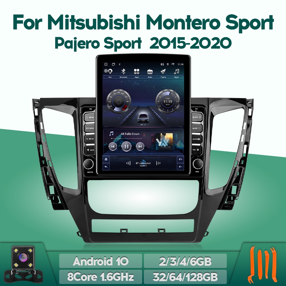 MITSUBISHI Webetter TopNavi Android 8Core IPS 9.7 นิ ้ วแนวตั ้ งหน ้ าจอรถวิทยุเครื ่ องเล ่ นสําหร