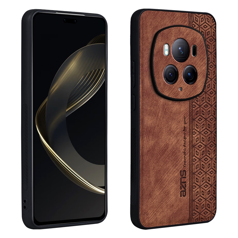 สําหรับเคส Honor Magic 6 Pro เคสโทรศัพท ์ หนังคุณภาพสูงแบบเรียบง ่ ายป ้ องกันการตกหล ่ น