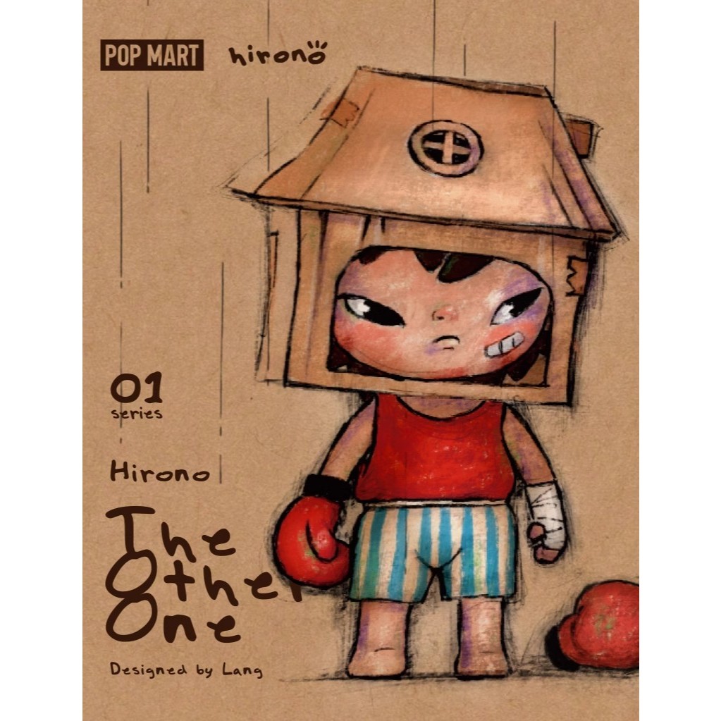 【พร้อมส่ง ของแท้】POPMART HIRONO THE OTHER ONE Series Figure Toy Blind Box ของเล่นรูปของขวัญกล่องตาบอด