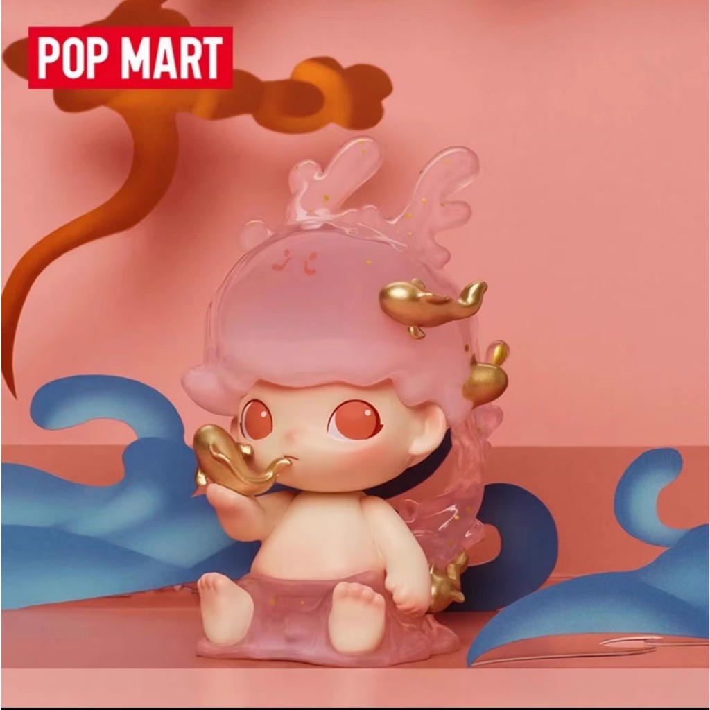 【พร้อมส่ง ของแท้】POP MART Longyin Xianrui series hand SP blind box กล ่ องตาบอด SP มือ เครื่องประดับ