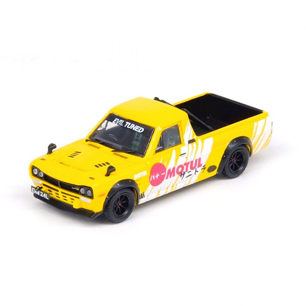 Inno64 IN64 IN64-HKT-MOTUL 1/64 NISSAN HAKOTORA PICK UP TRUCK MOTUL LIVERY DIECAST SCALE MODEL CAR