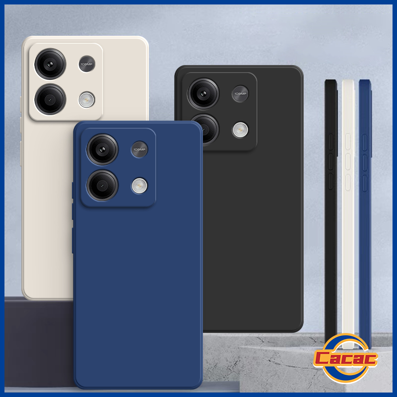 เคส Poco X6 5G Poco M6Pro 4G Soft Case เคสซิลิโคนสีธรรมดา YTB