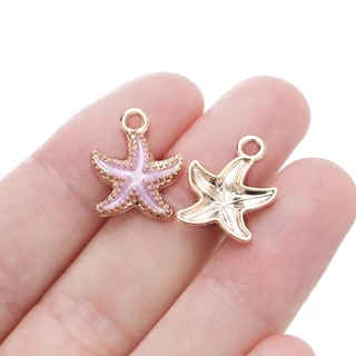 St. kunkka 2-10 ชิ้นจี้ปลาดาวสีสันสดใสสําหรับเครื่องประดับ DIY จี้ทํา