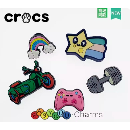 ใหม่ Jibbitz/Jibbitz สําหรับ crocs/Jibbitz/jibbits/ jibbit Charm