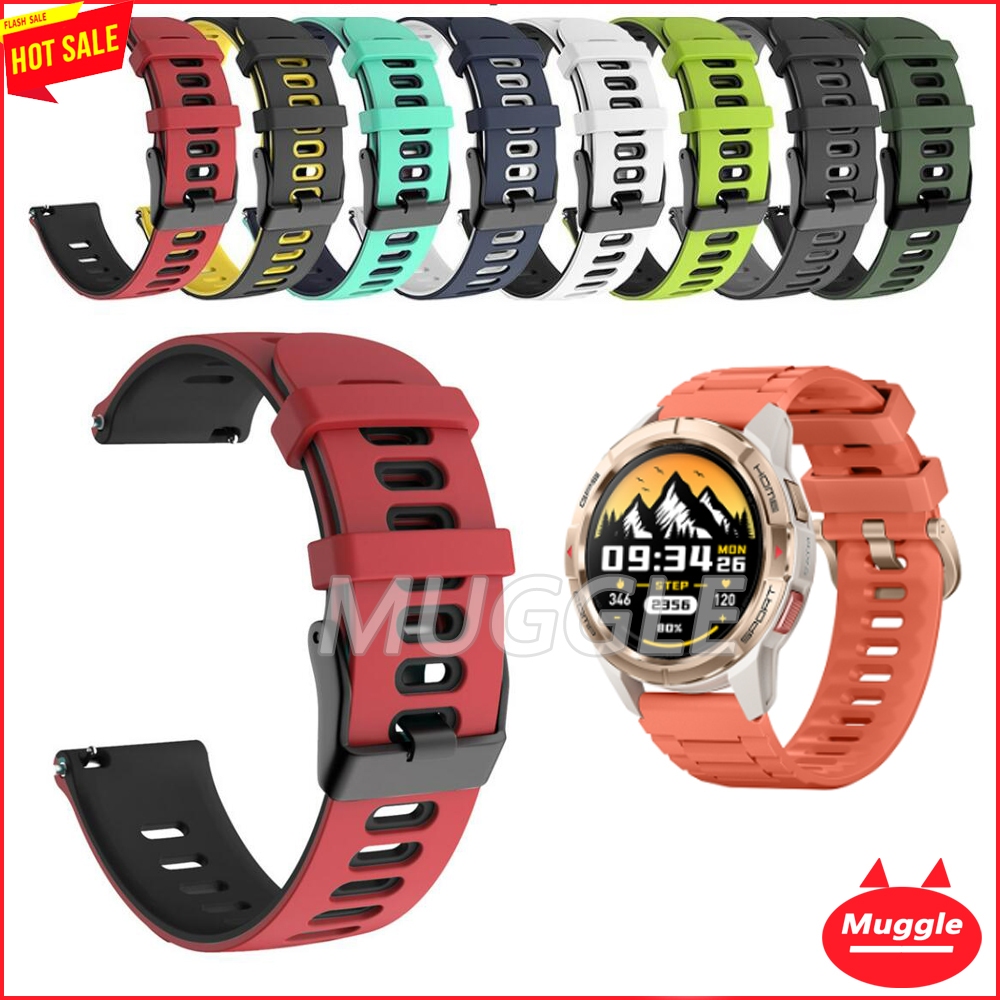 Mibro Watch GS Active Sports Silicone Watch Strap สายรัดข้อมือ Mibro Watch GS Active strap