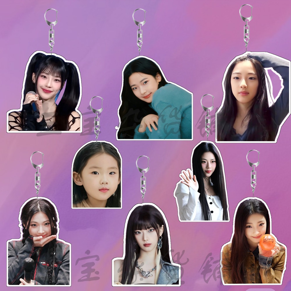 Babymonster RUKA พวงกุญแจอะคริลิคกระเป ๋ าของขวัญ Pendat