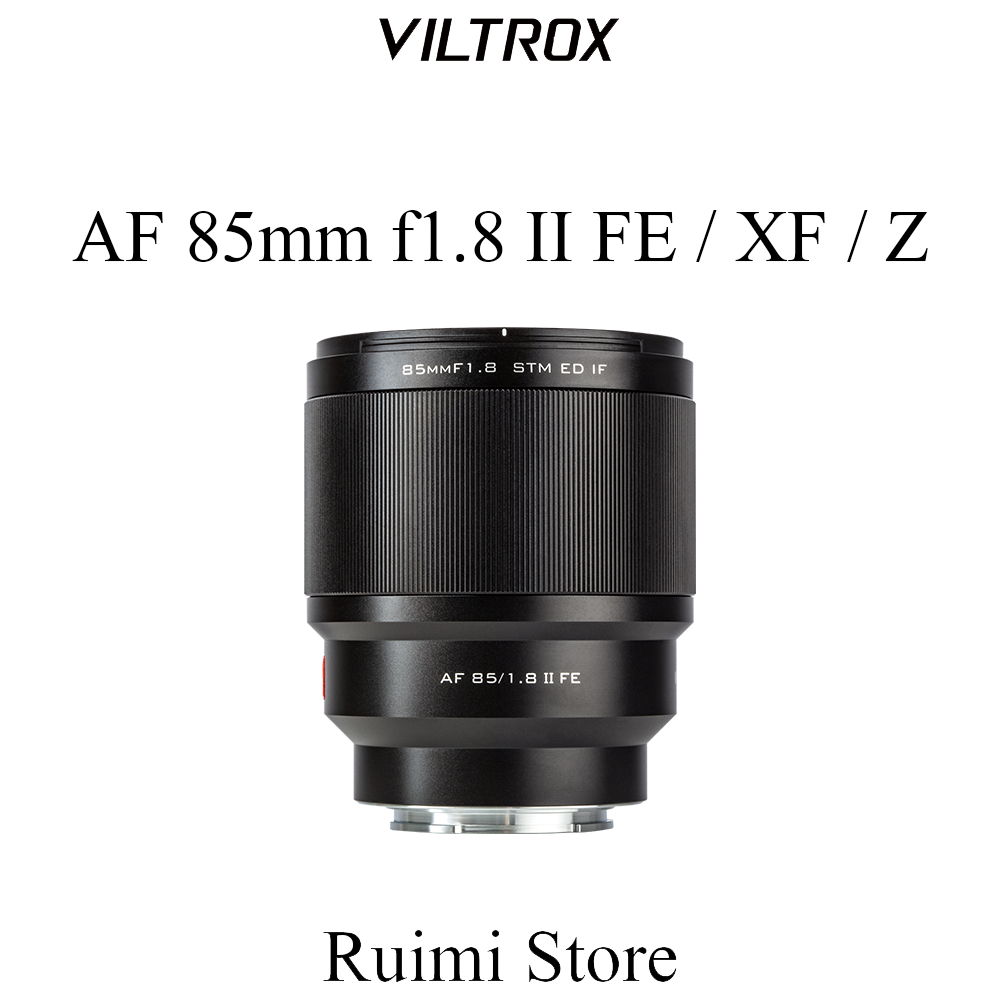 Viltrox 85mm f1.8II STM AFระบบโฟกัสอัตโนมัติแบบ Full-frame Medium Telephoto Portrait คงที่โฟกัสเลนส์