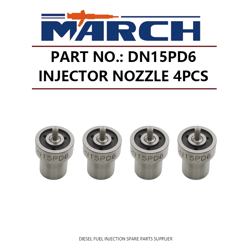 4pcs หัวฉีดดีเซลหัวฉีดเคล็ดลับ DN15PD6 สําหรับ Mitsubishi L200 L043G L2E L3E S3L S4L MM43594101 0934