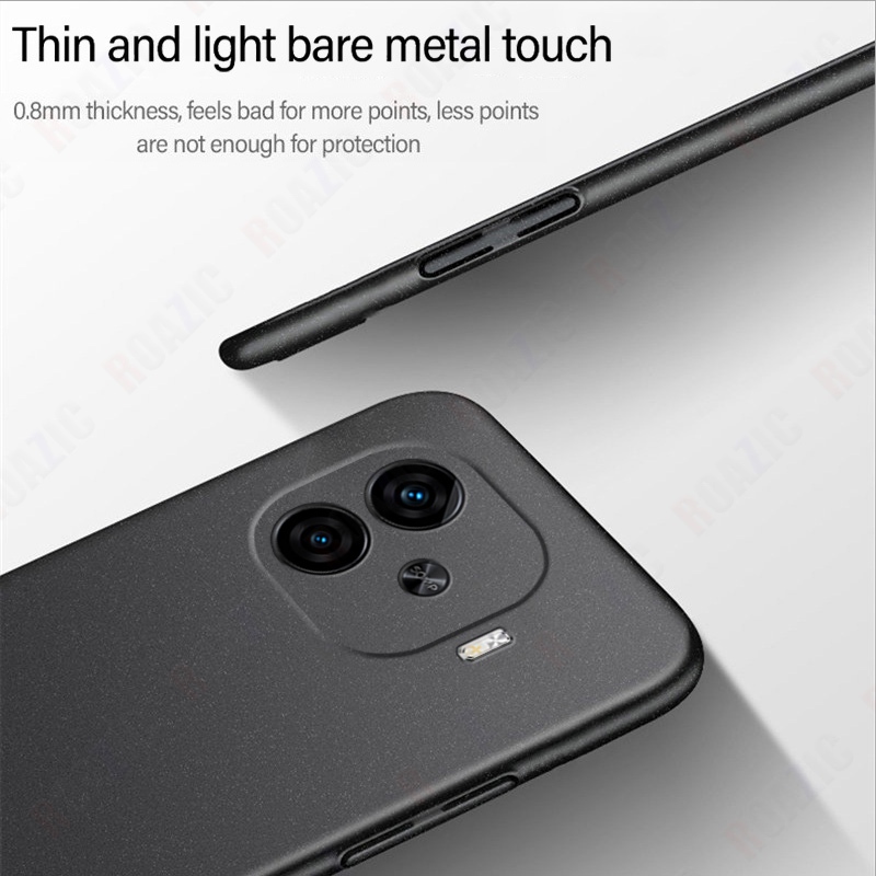 สําหรับ VIVO iQOO Z9 5G/iQOO Z9 Turbo/iQOO Z9 Turbo +/iQOO Z9 Turbo Plus เคสโทรศัพท์ Hard Sandstone พลาสติก Slim ฝาครอบป้องกันลายนิ้วมือ Frosted กลับกรณี SYKD01 ราคา ถูกที่สุด ดีลบีเคเค แกลเลอรีภาพที่ 4