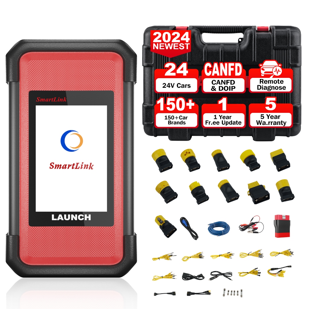 เปิดตัว X431 SmartLink C Heavy Duty 24V รถบรรทุกโมดูล Truck/Machinery/Commercial Vehicles เครื ่ องม