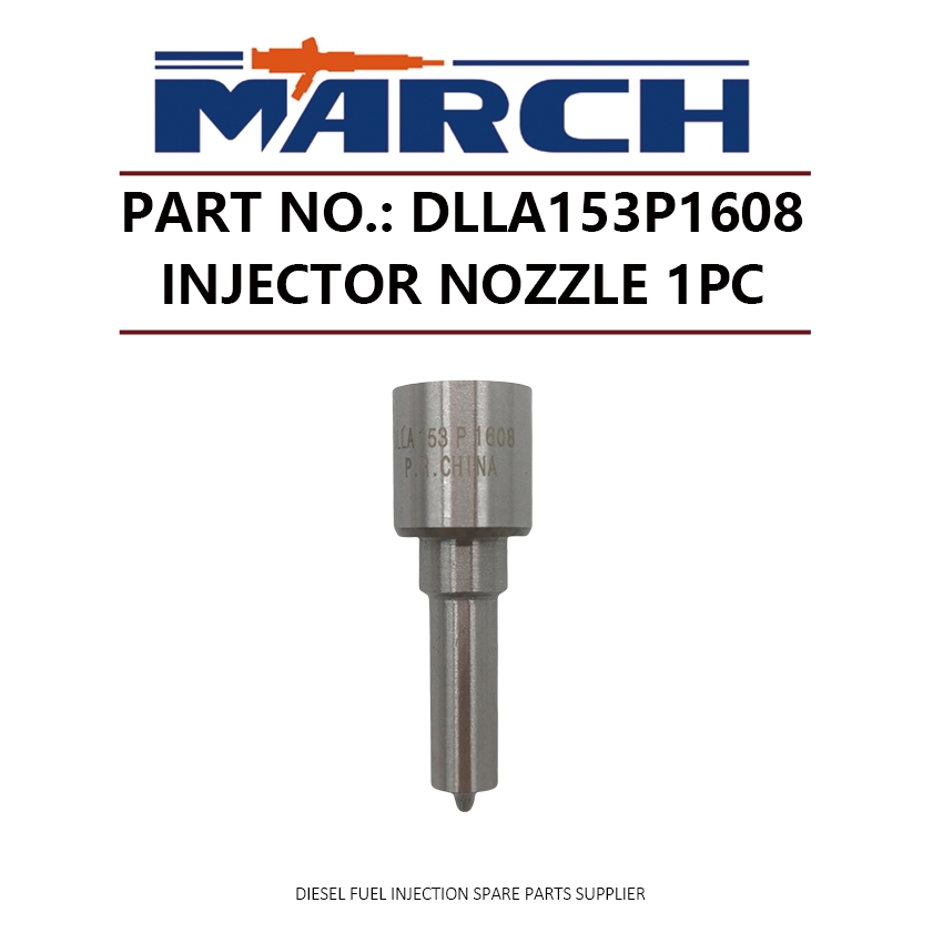 Commmon Rail หัวฉีดน้ํามันเชื้อเพลิงหัวฉีด DLLA153P1608 สําหรับ Hyundai Starex Kia Sorento 2.5d 3380