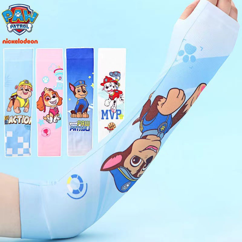 ปลอกแขน ปลอกแขนเด็ก ปลอกแขนกันแดดเด็ก PAW PATROL Kids กันแดดกันยุงผดผื่นคัน