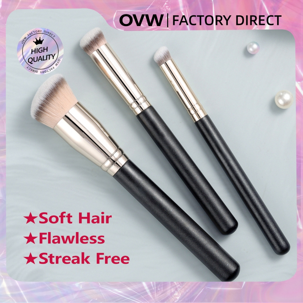 Ovw ชุดแปรงแต่งหน้า รองพื้น คอนซีลเลอร์ FDS010203