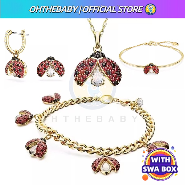 สร้อยคอ Idylia Ladybug สร้อยข้อมือ Idylia Ladybug