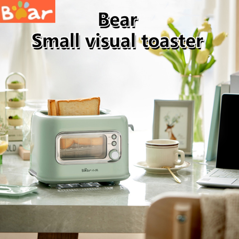 Bear เครื่องปิ้งขนมปัง แซนวิช รูปหมี ขนาดเล็ก ของใช้ในครัวเรือน Gift