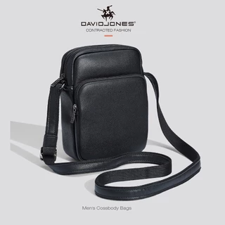 David Jones Paris 2024 Spring Summer New Collection Designer Mens Cossbody Bags หนัง pu Solid Medium bag