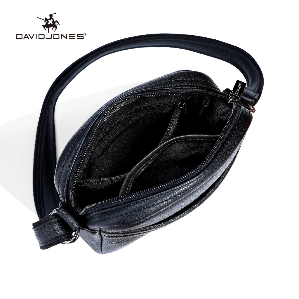 David Jones Paris 2024 Spring Summer New Collection Designer Mens Cossbody Bags หนัง pu Solid Medium bag