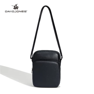 David Jones Paris 2024 Spring Summer New Collection Designer Mens Cossbody Bags หนัง pu Solid Medium bag