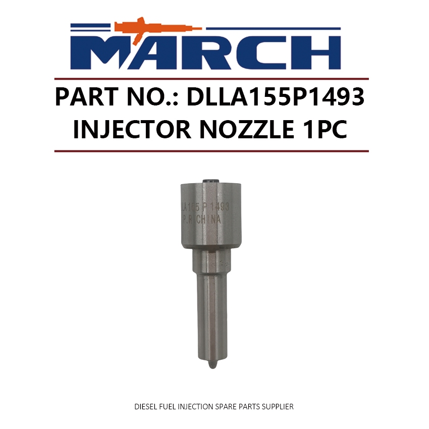 ปลายหัวฉีดหัวฉีดน้ํามันเชื้อเพลิงดีเซล DLLA155P1493 สําหรับ Ford Ranger Everest 2.5d Mazda 044511025