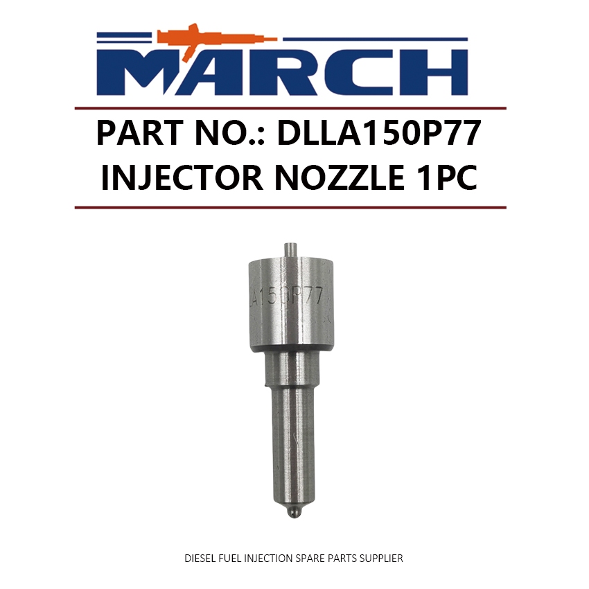 หัวฉีดหัวฉีดน้ํามันเชื้อเพลิงดีเซล 1 ชิ้น DLLA150P77 093400-5770 ชม.105017261 9432610434 สําหรับ TOY