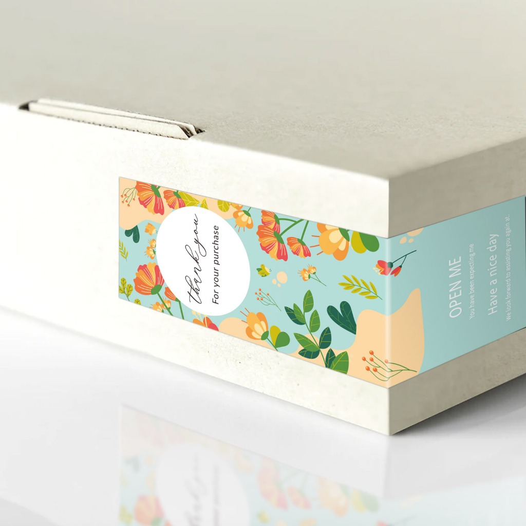 90 ชิ ้ น/Pack Floral Design ขอบคุณสําหรับการซื ้ อของคุณสติกเกอร ์ แพคเกจของขวัญซีลLablesธุรกิจขนาดเล ็ กขอบคุณสติกเกอร ์ - รูปที่ 4