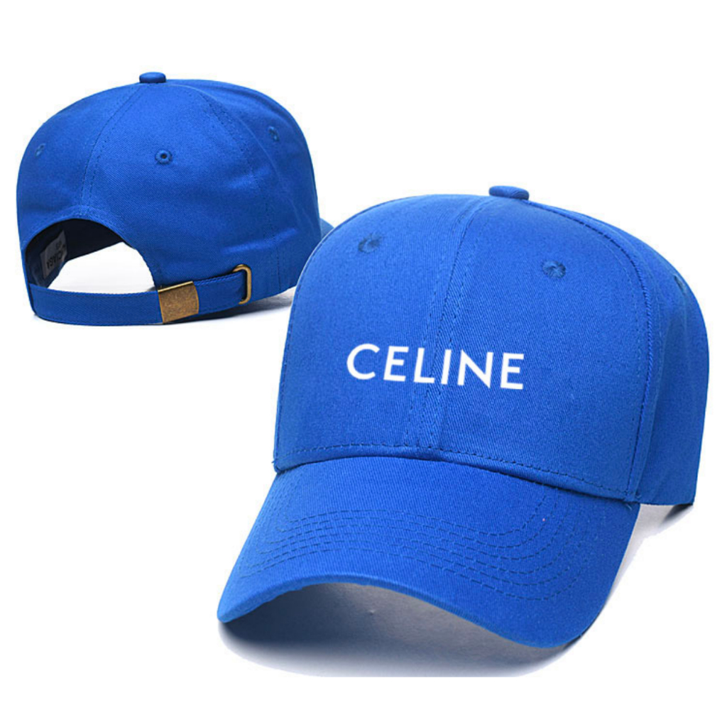2024（พร้อมสต็อก）หมวกเบสบอลของแท้ 100% หมวกกีฬาเบสบอลหมวกคุณภาพสูงหมวกลำลอง-Genuine original CELINE POLO cap