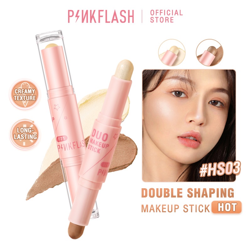 Pinkflash ครีมไฮไลท์ชิมเมอร์สําหรับแต่งหน้า