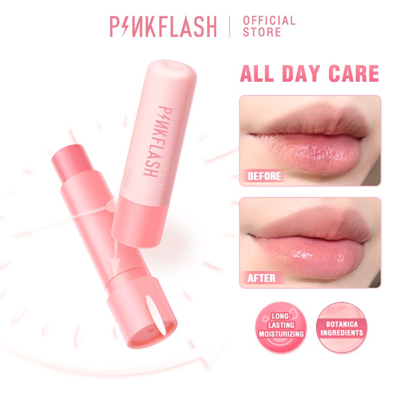 Pinkflash OhMyFresh ลิปบาล์ม ครีมธรรมชาติ ให้ความชุ่มชื้น ติดทนนาน บํารุงริมฝีปาก
